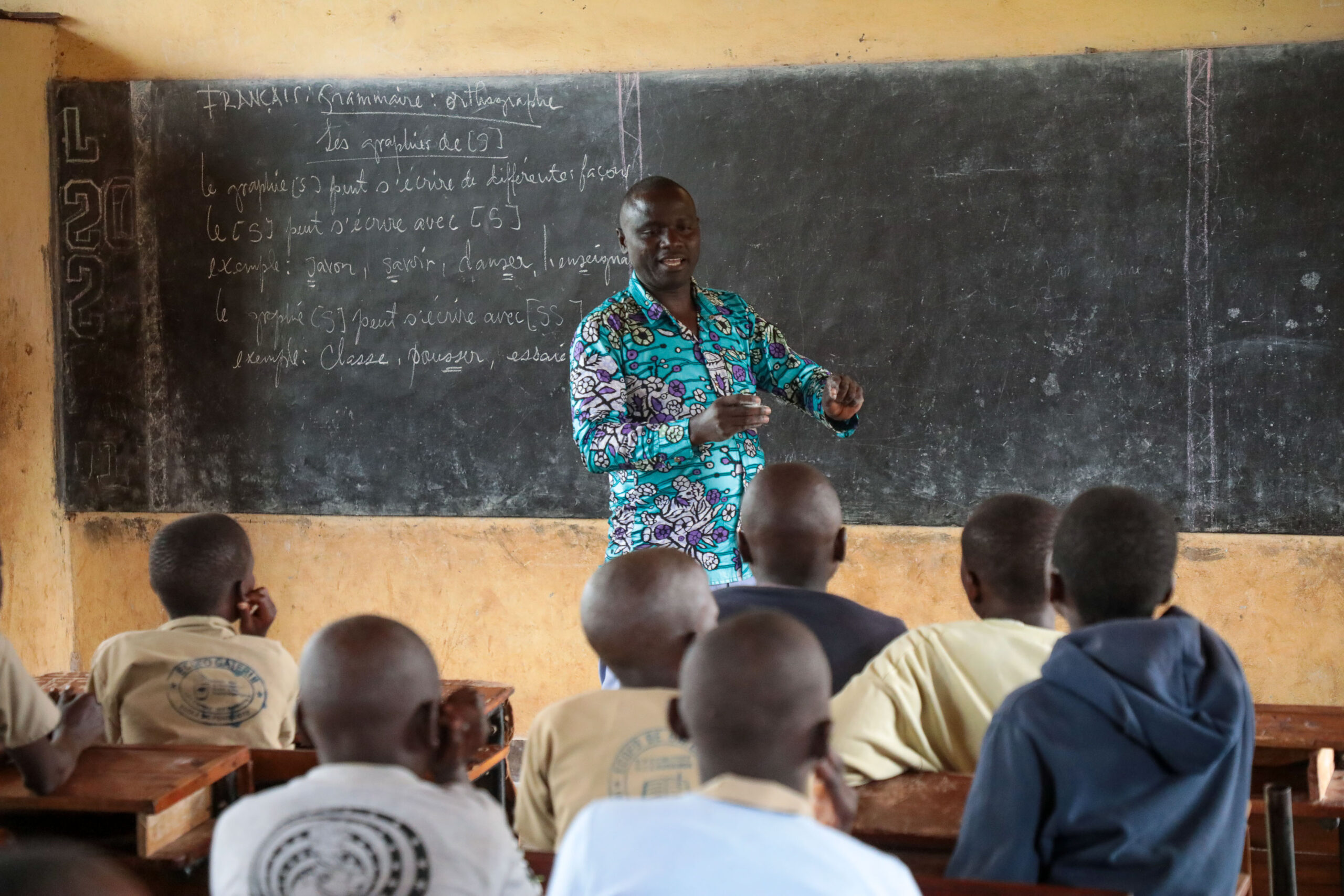 LEAD for Burundi fellow mentoring students
