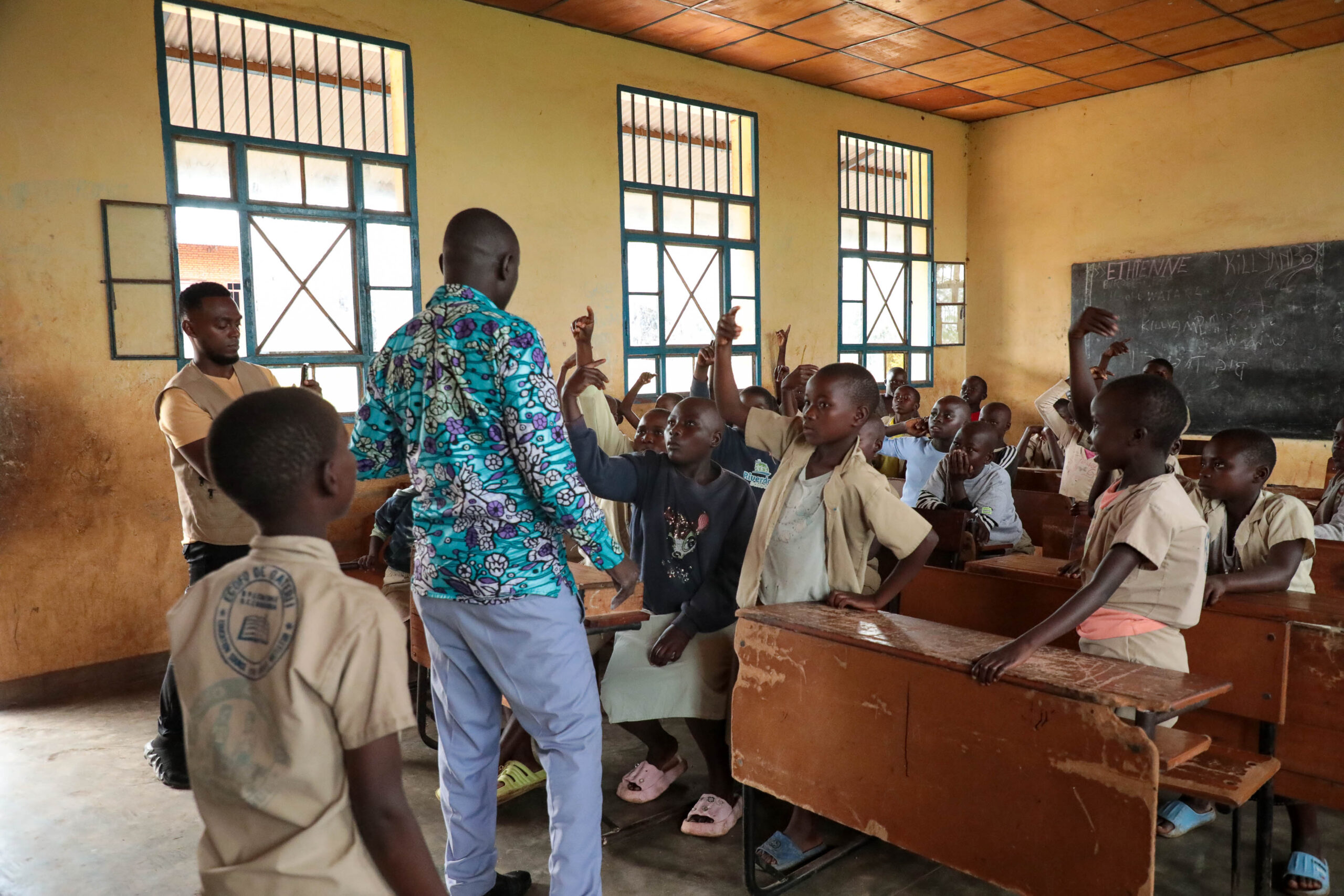 LEAD Fellow teaching in classroom